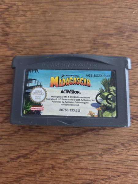 Madagascar Nintendo Gameboy Advance